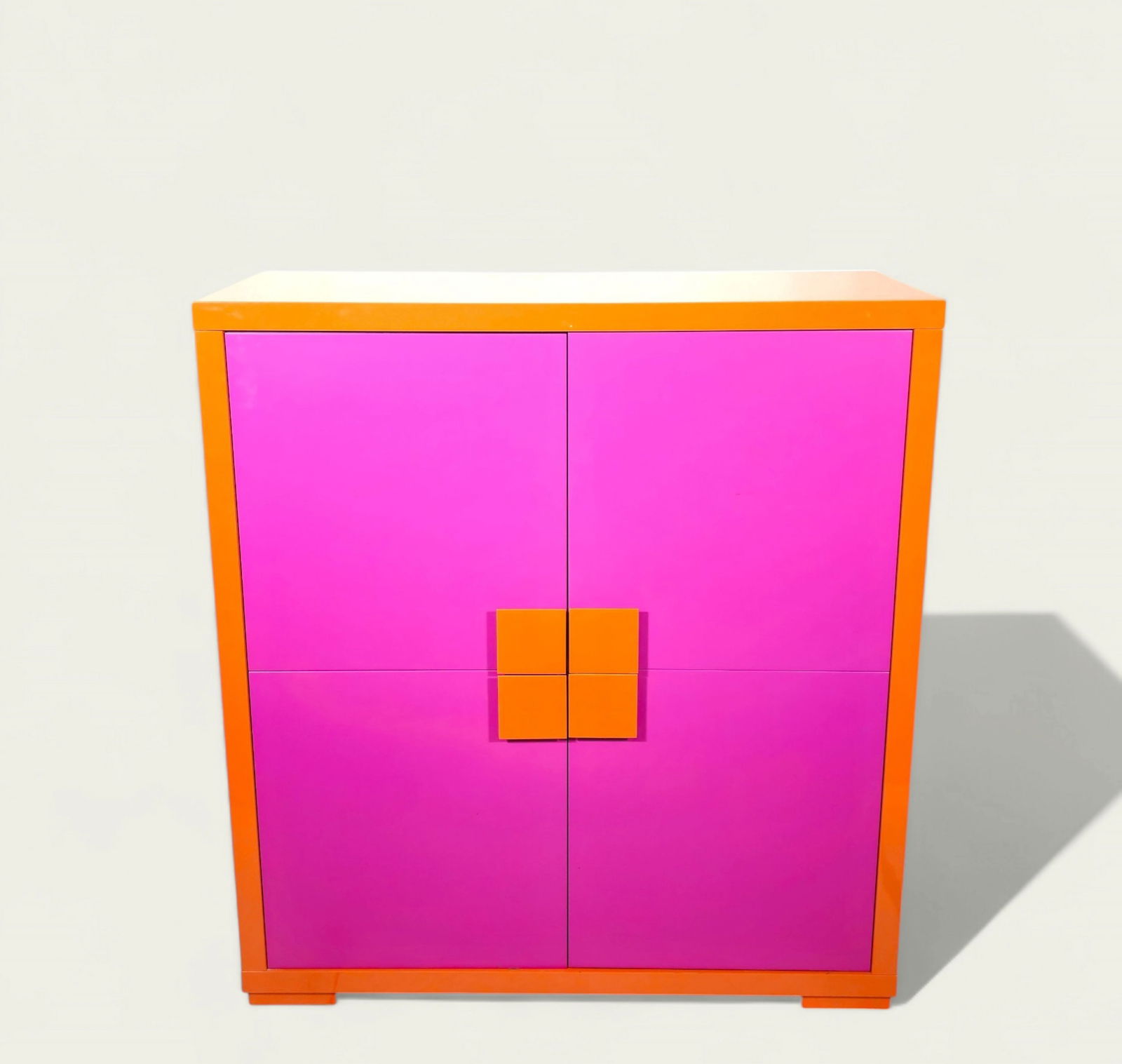 Postmodern Lacquered Storage Cabinet (1 of 9)