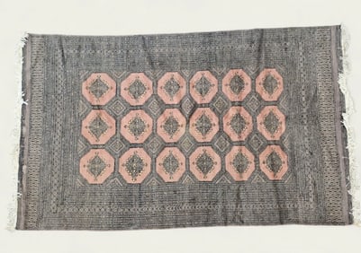 Bokhara Persian Area Rug 1930's