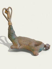 Cast Iron Alligator Sprinkler