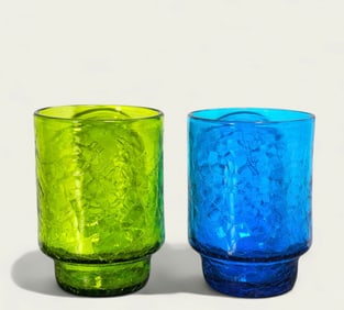 Scarce Blenko Planters