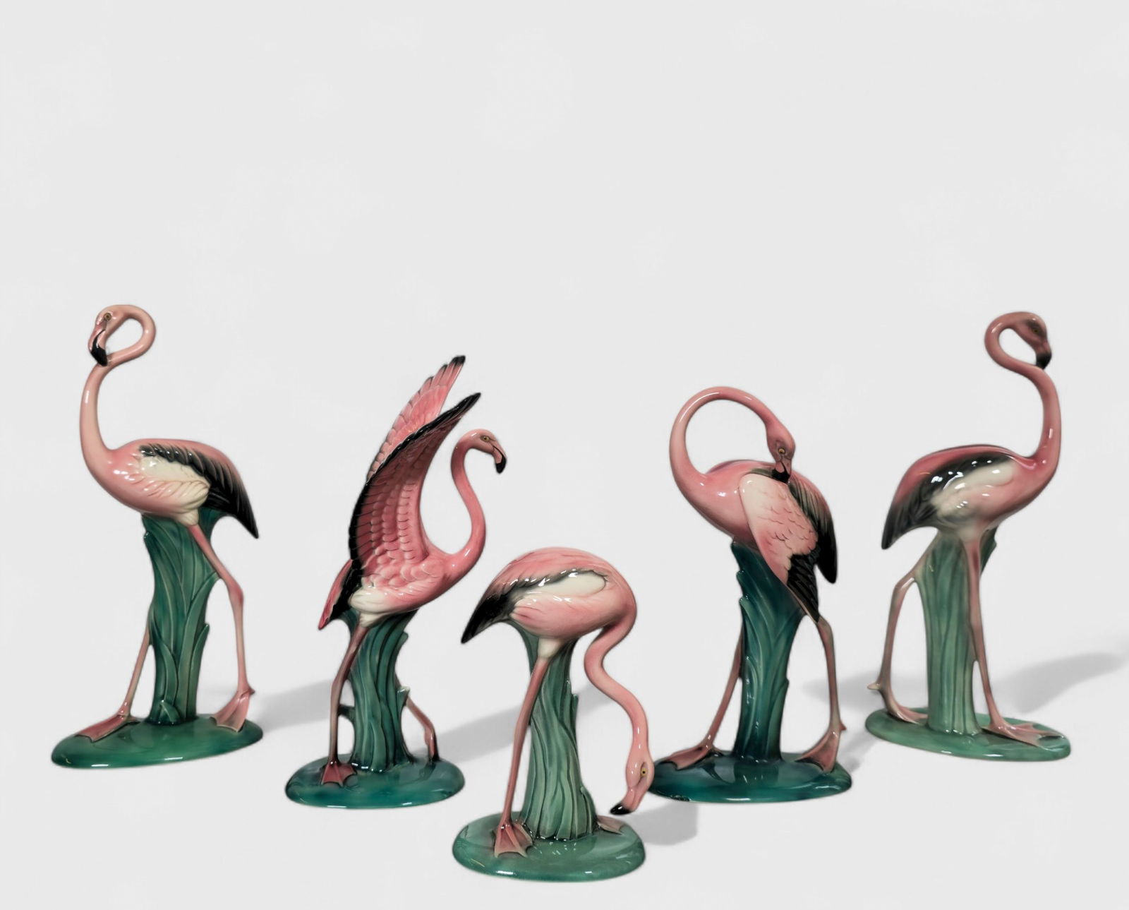 Will George California Pottery Flamingo Grouping (1 of 14)