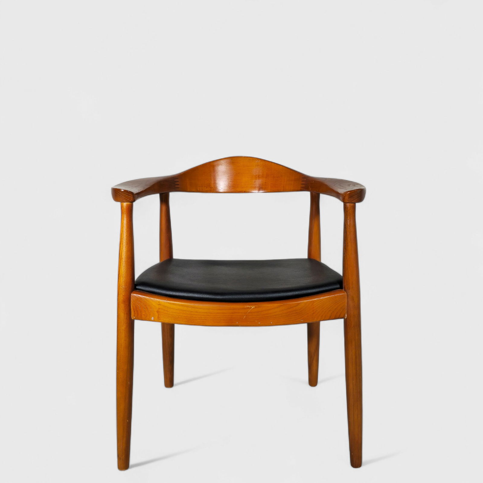 Hans Wagner Style "The Chair" Loung Chair (1 of 8)