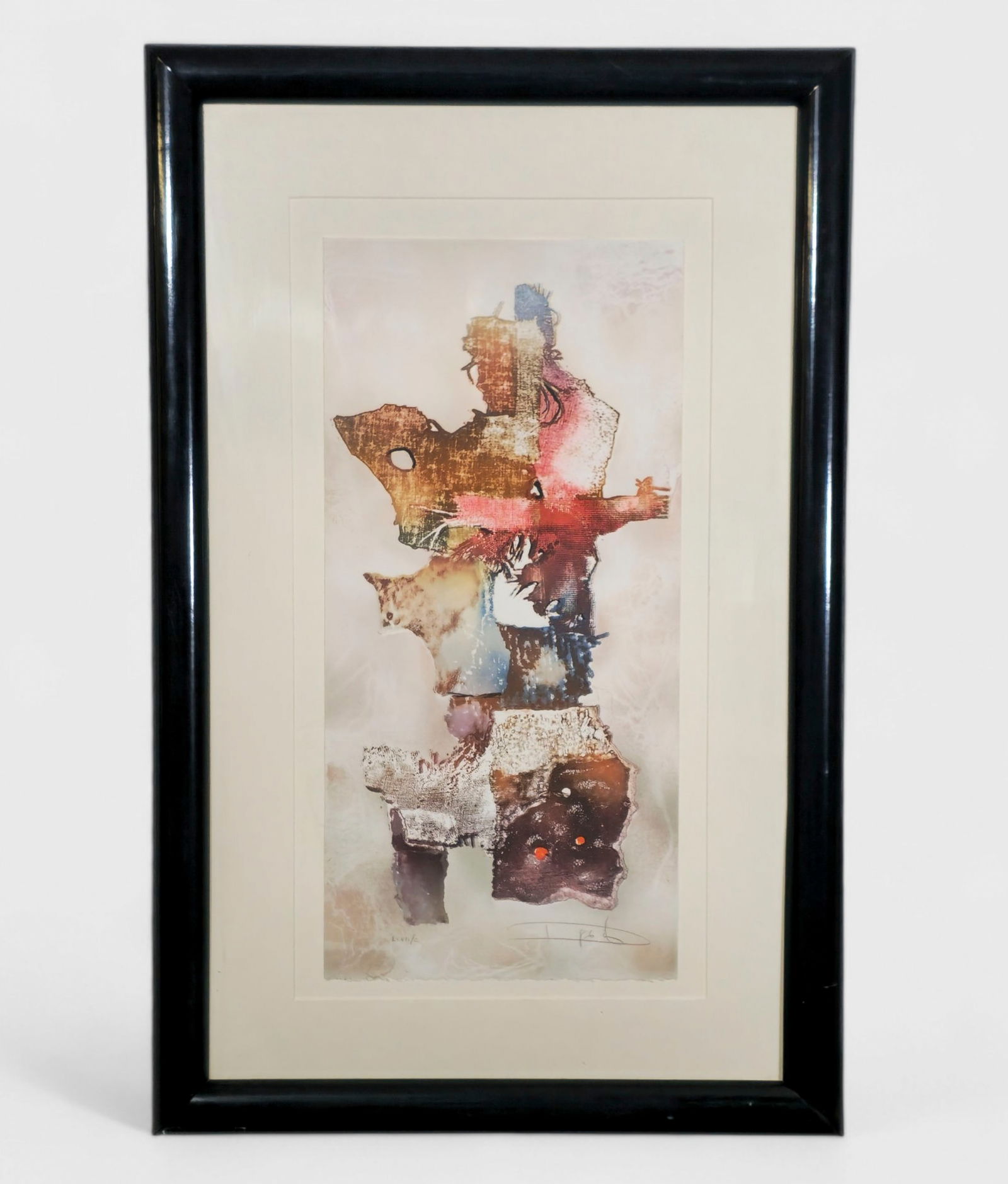 Laszlo Dus (B. 1941 (CA/ Hungary) Lithograph Composition (1 of 11)