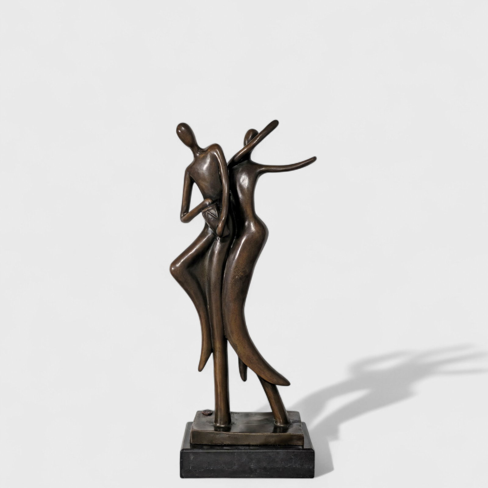 Bang The Drum Sculpture by Milo: Bang The Drum Sculpture by Milo, signed. European Finer bronze medallion. 7w x 3 3/4d x 17 1/2h