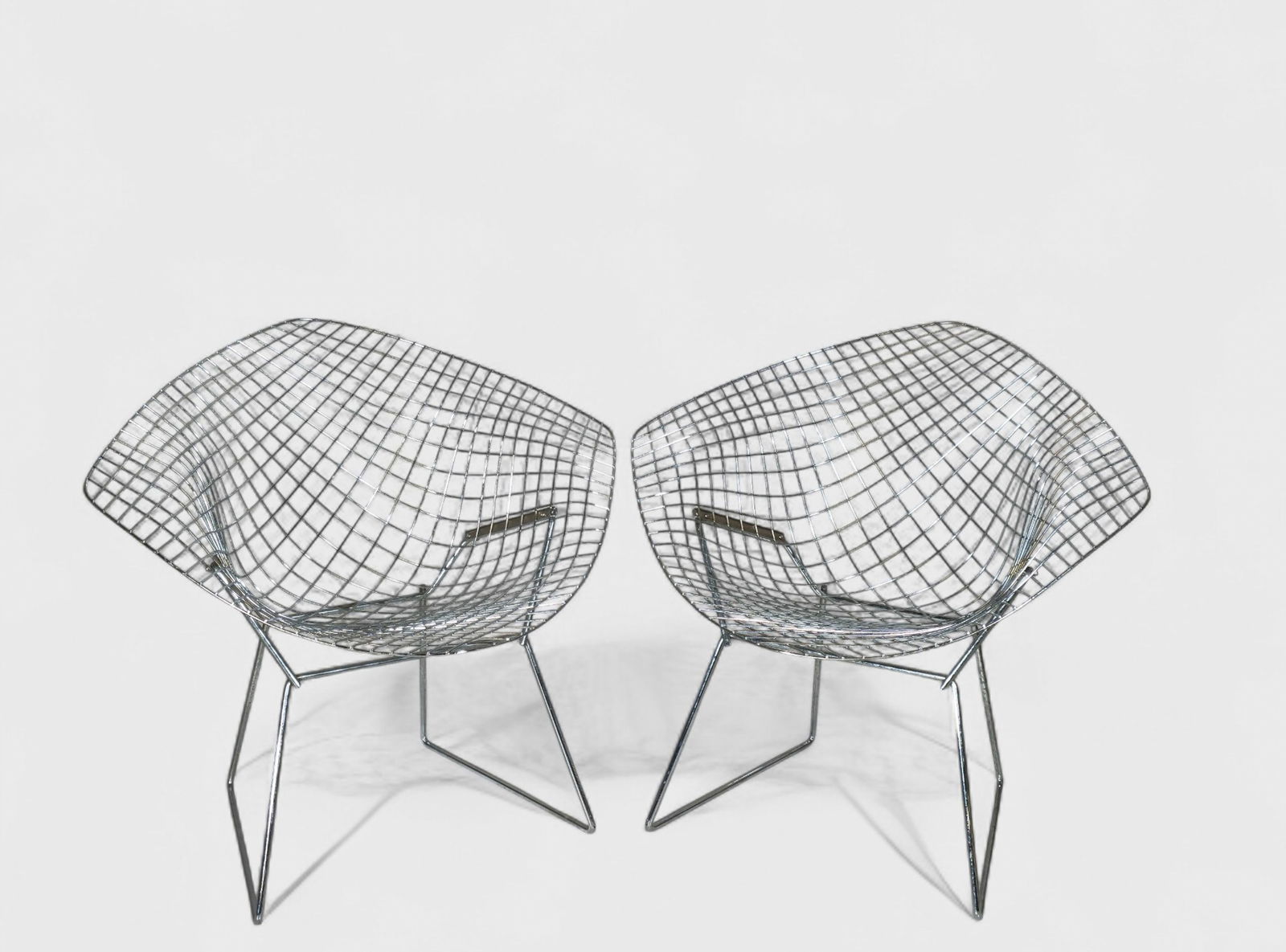Harry Bertoia Diamond Chairs (1 of 8)