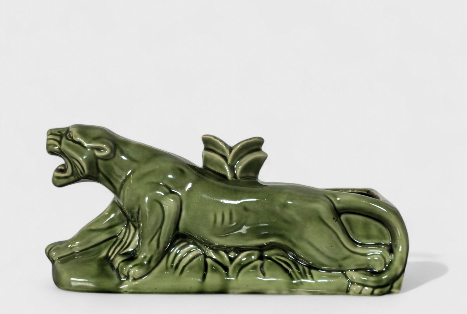 MCM Panther T.V. Lamp & Planter (1 of 8)