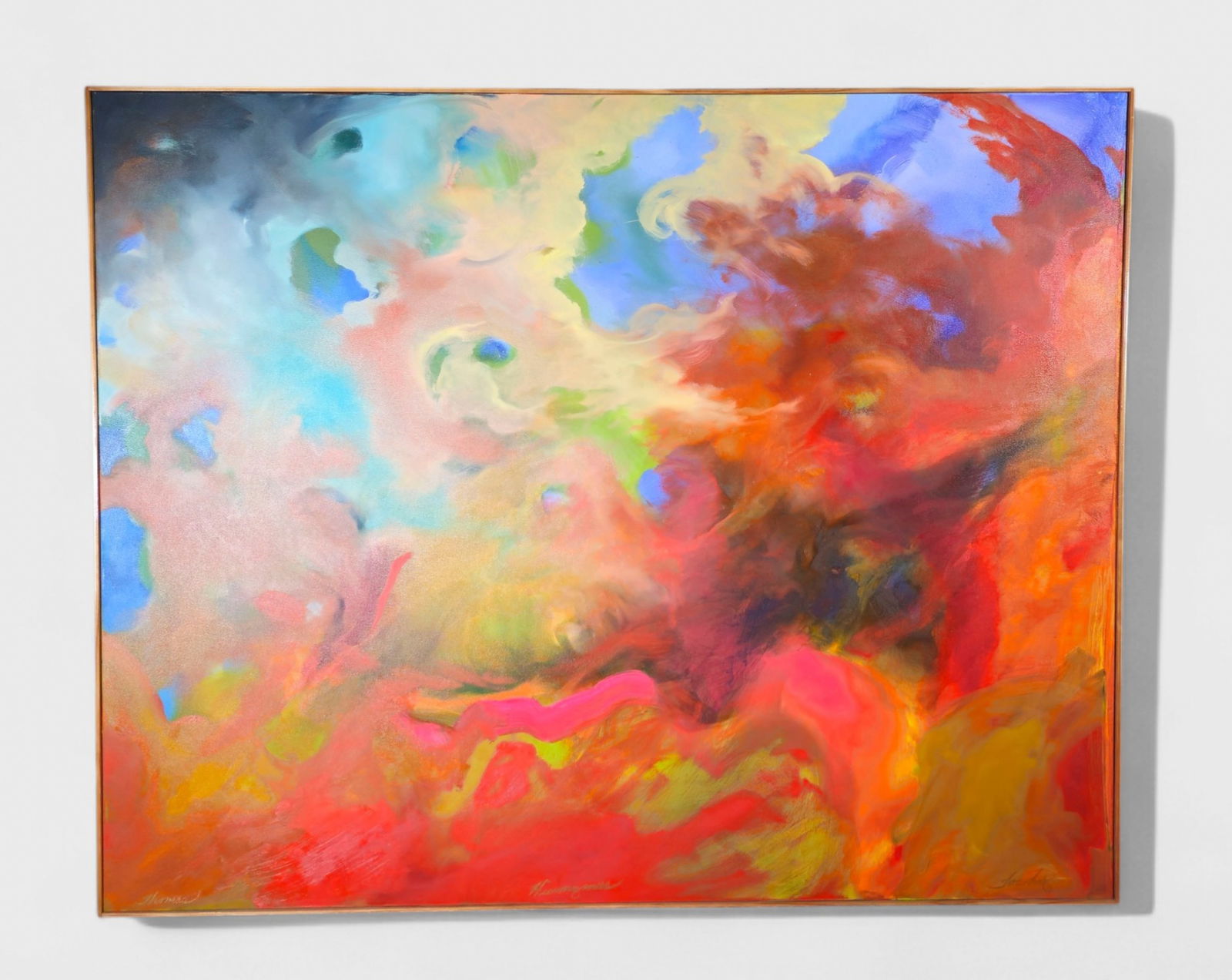 Thomas Hieronymus Towhey (B. 1958) (Cincinnati) Oil Composition (1 of 11)