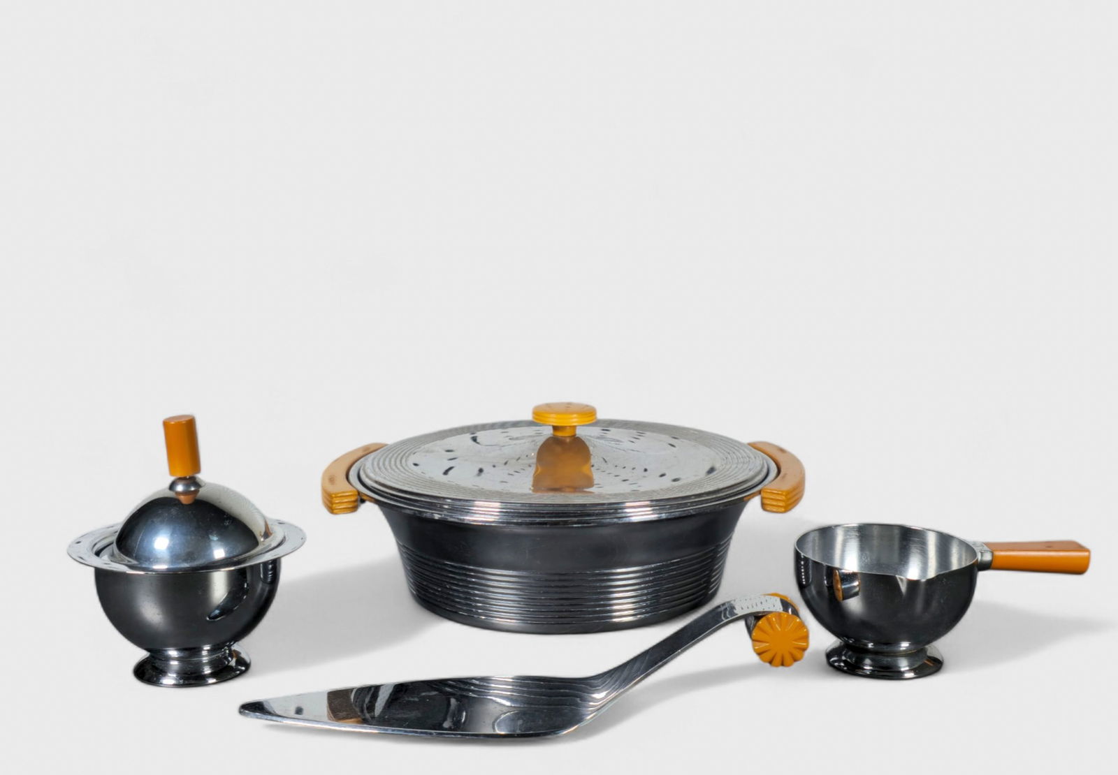 Assembled Walter Von Nessen Art Deco Grouping (1 of 13)