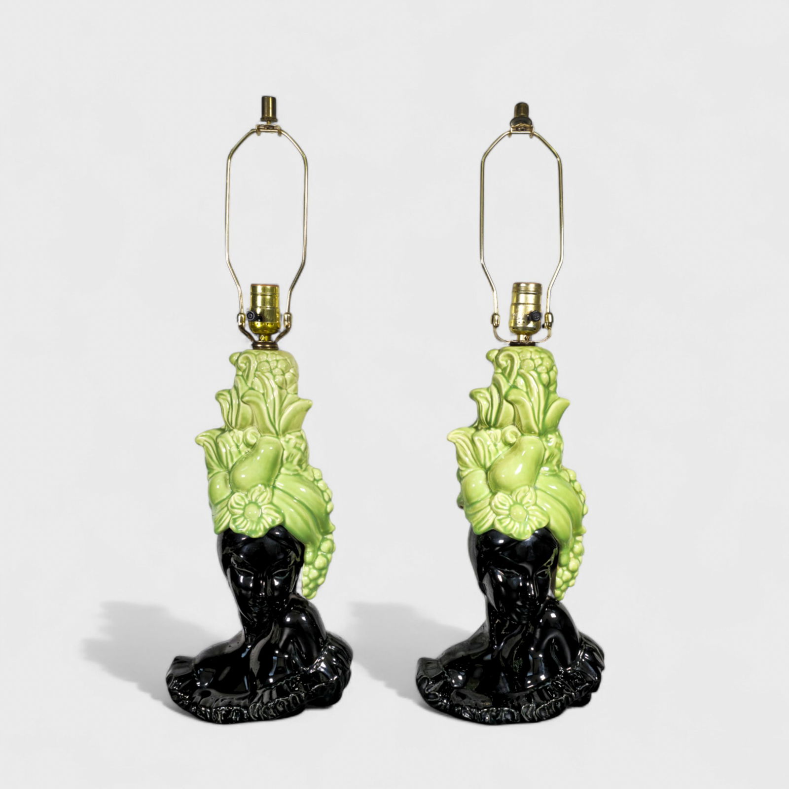 Rare MCM Cornucopia Head Rest Table Lamp (1 of 5)