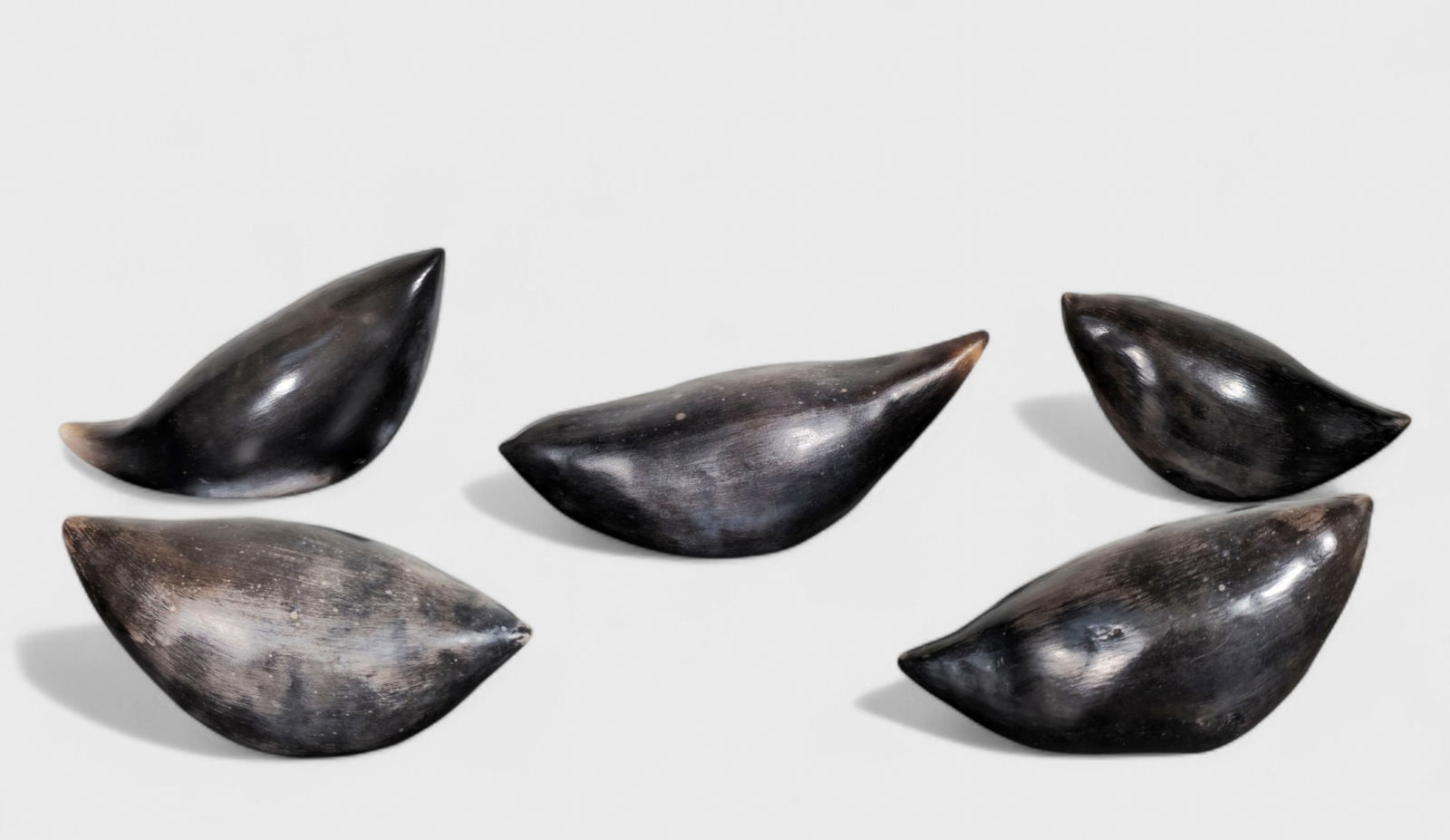 Signed MCM Modernist Organic Bird Figurines (1 of 7)