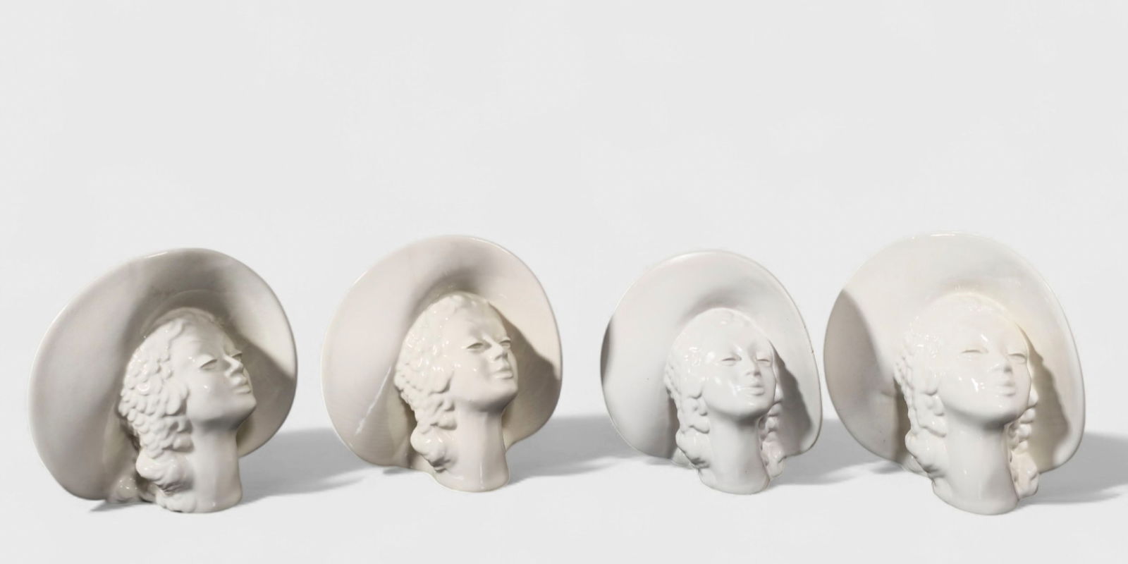 MCM Haeger Head Planter/ Wall Pockets (1 of 11)