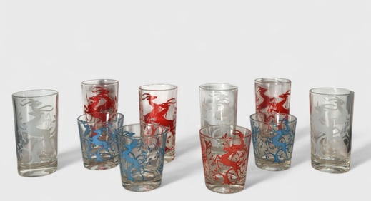 Federal Glass Co. MCM Gazelle Glasses