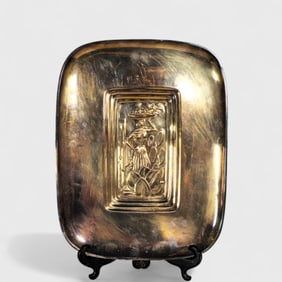 Art Deco International Silver Co. Tray