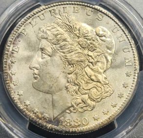 1880-S Morgan Silver Dollar MS 67 PCGS