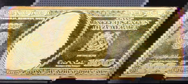 Washington Mint 2.5 oz. Silver Art Bar
