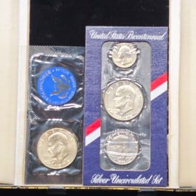 1976 Bicentennial Silver Uncirculated Set Plus
