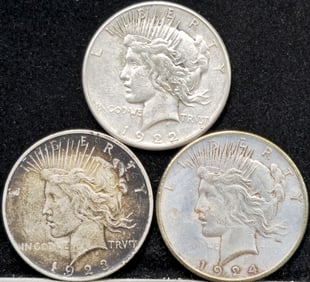 Peace Silver Dollars