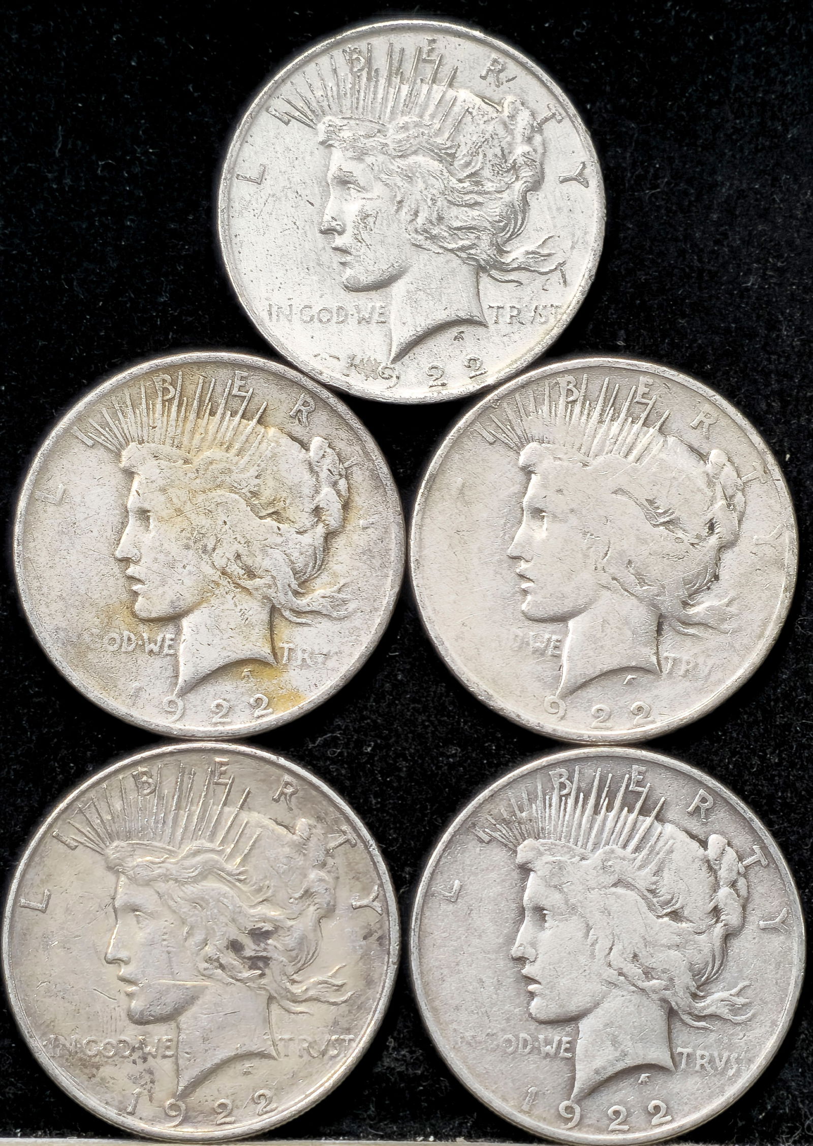 1922 Peace Dollars (1 of 2)