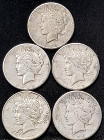 1922-S Peace Silver Dollars