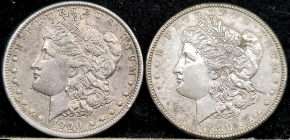 1900 Morgan Silver Dollars