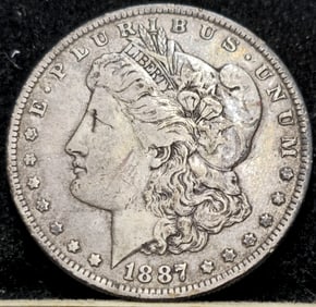 1887-O Morgan Silver Dollar