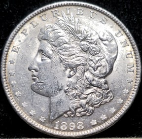 1898 Morgan Silver Dollar Uncirculated