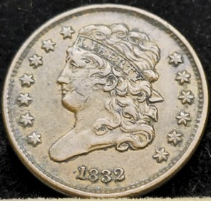1832 Classic Head Half Cent