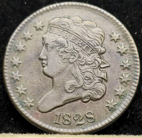 1828 Classic Head Half Cent