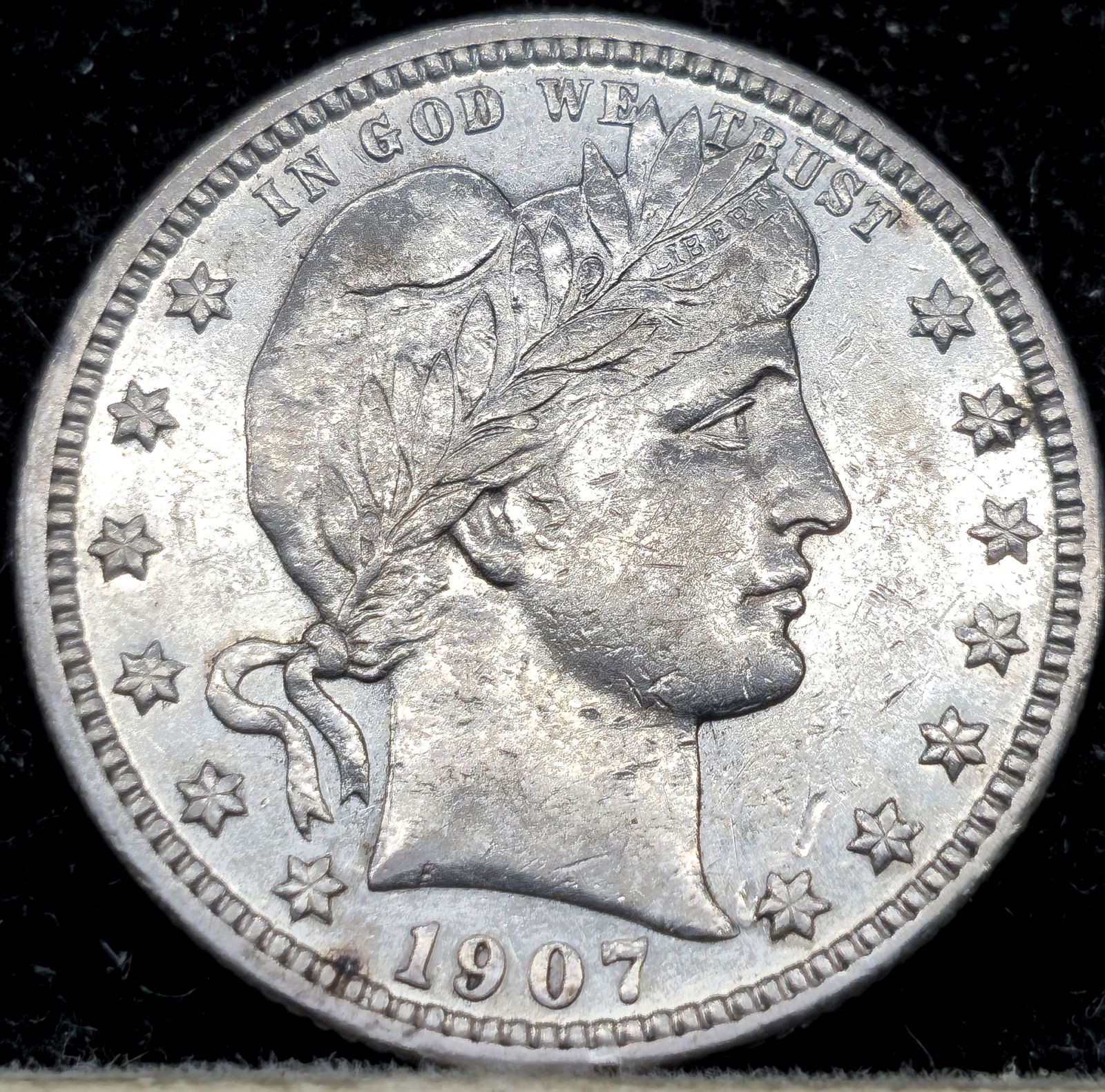 1907-S Barber Quarter (1 of 4)