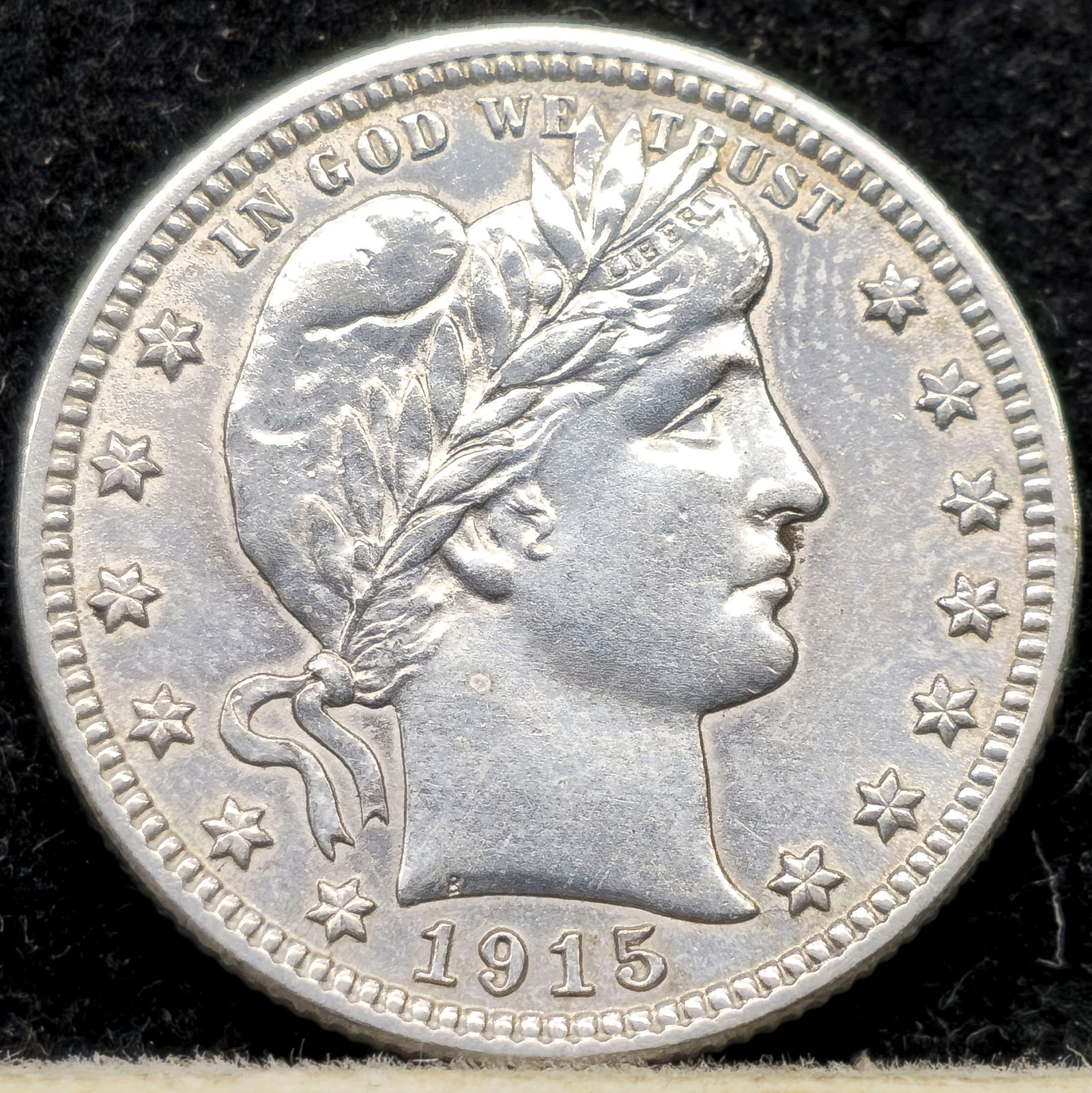 1915-D Barber Quarter (1 of 4)