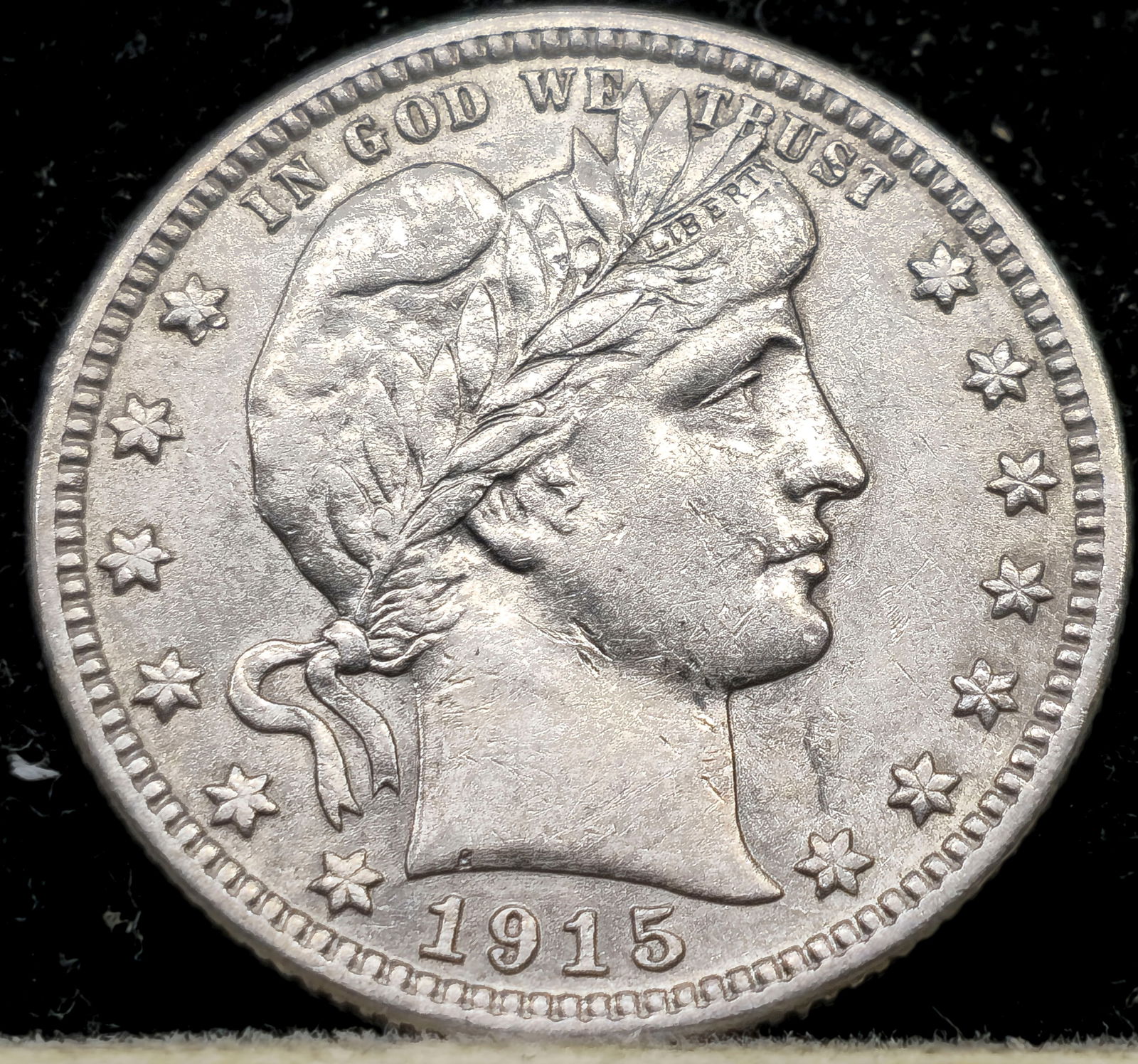 1915-D Barber Quarter (1 of 4)