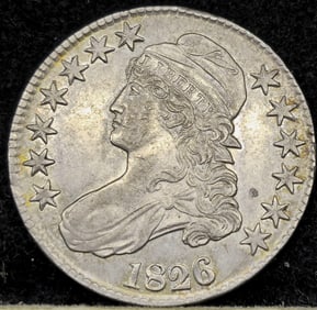 1826 Capped Bust Half Dollar