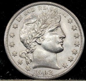 1902 Barber Half Dollar