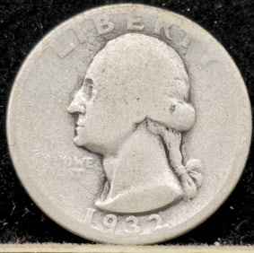 1932-D Washington Silver Quarter Dollar