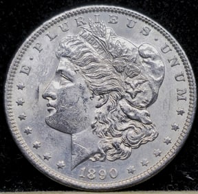 1890 Morgan Silver Dollar Uncirculated