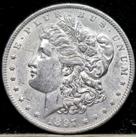 1897 Morgan Silver Dollar Uncirculated