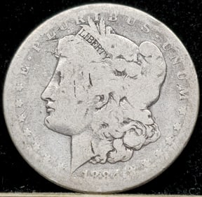 1884-S Morgan Silver Dollar