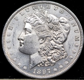 1897 Morgan Silver Dollar Uncirculated