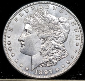 1897 Morgan Silver Dollar Uncirculated