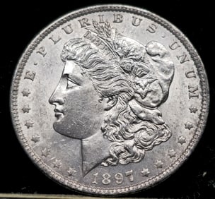 1897 Morgan Silver Dollar Uncirculated