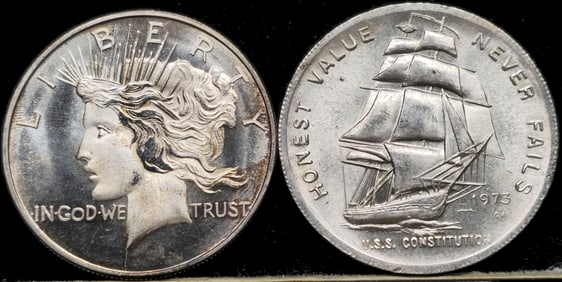 1oz. Silver Art Rounds