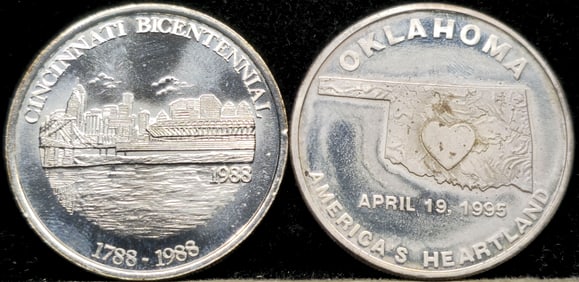 1oz. Silver Art Rounds