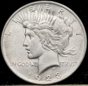 1923 Peace Silver Dollar Uncirculated