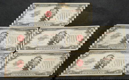 1928 D $2 United States Bank Notes
