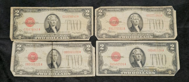 1928 D $2 United States Bank Notes