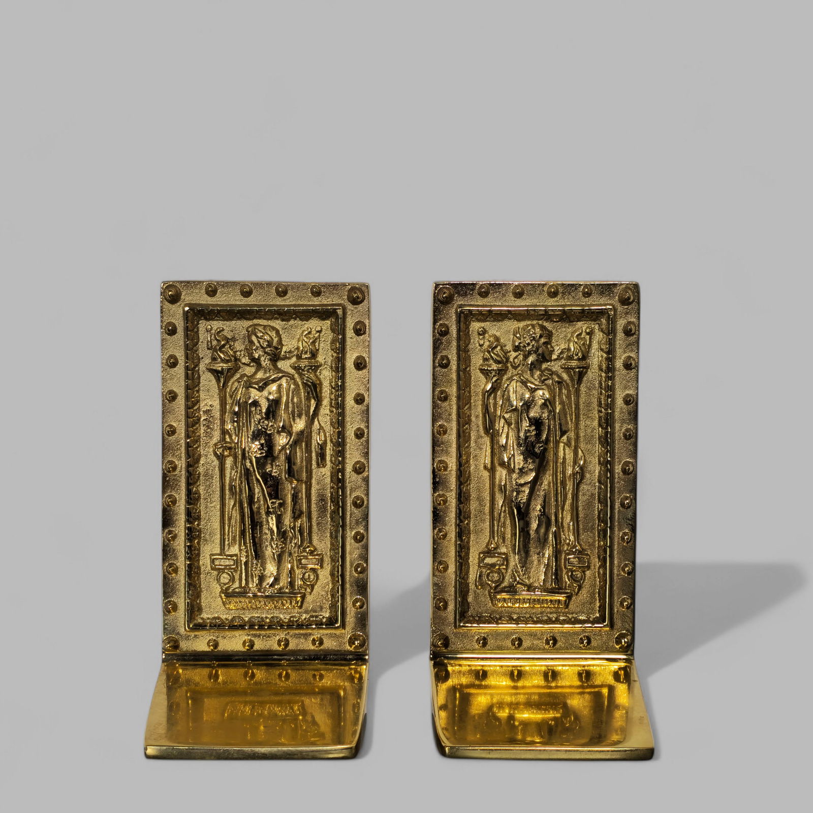 Doors to The Library of Congress Bronze Bookends