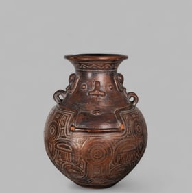 Pre-Columbian Plumbate Effigy Vessel