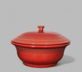 Frederick Hurten Rhead Fiesta Dinnerware Line Covered Casserole
