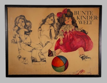 Bunte Kinder Welt 1970 Poster
