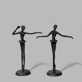 Bronze Sculptures of Ballerina's